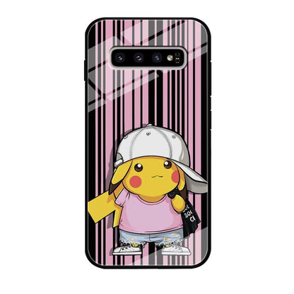 Pokemon Pikachu Casual Outfit Samsung Galaxy S10 Case-Oxvistore