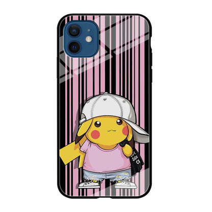 Pokemon Pikachu Casual Outfit iPhone 12 Case-Oxvistore