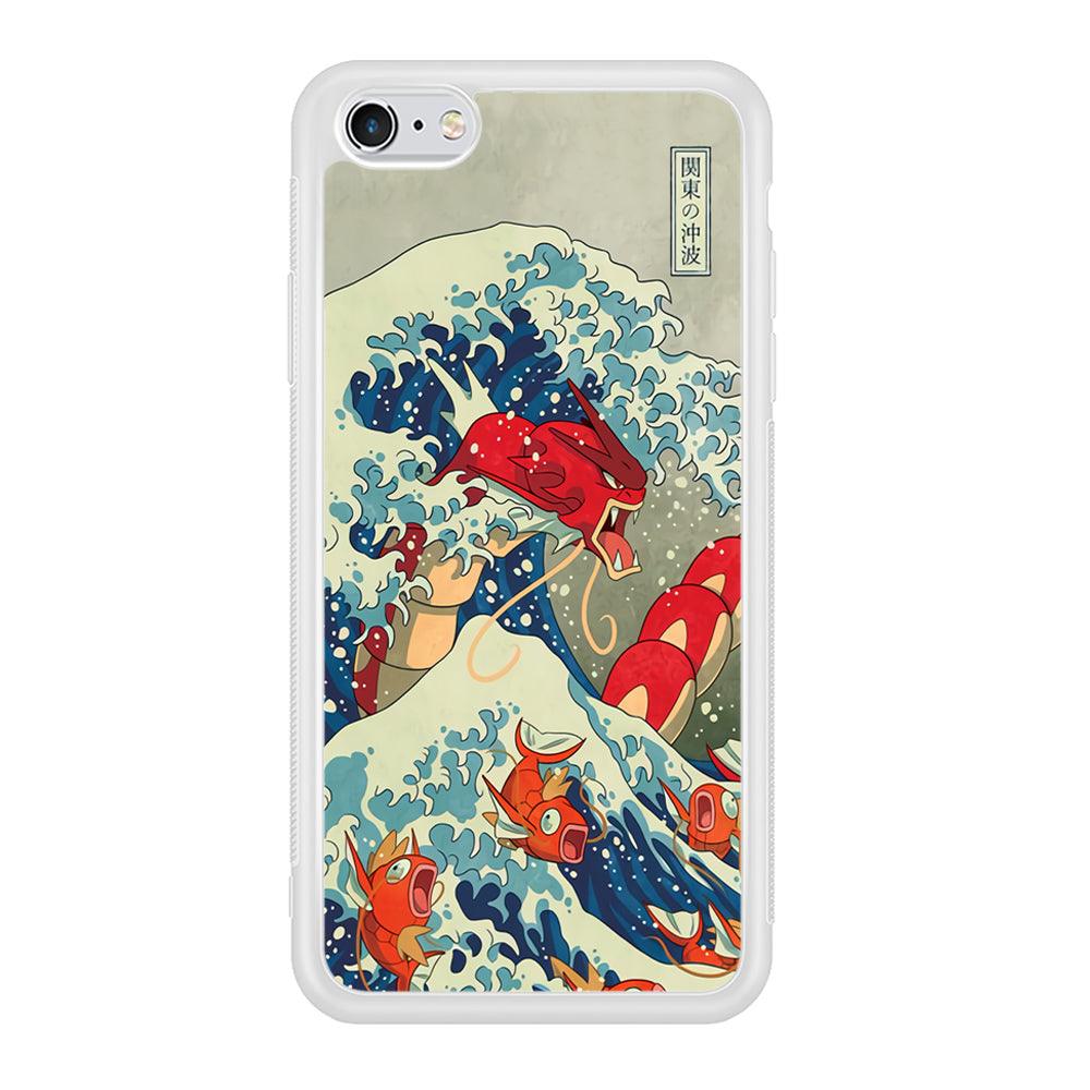 Pokemon Red Gyarados Battle Wave iPhone 6 | 6s Case-Oxvistore