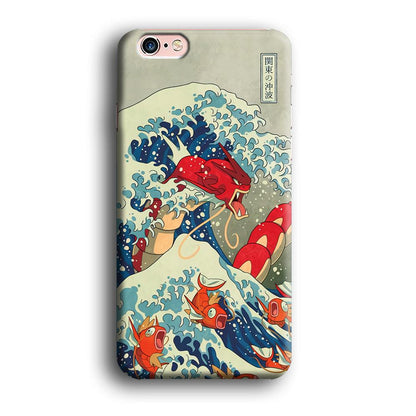 Pokemon Red Gyarados Battle Wave iPhone 6 Plus | 6s Plus Case-Oxvistore