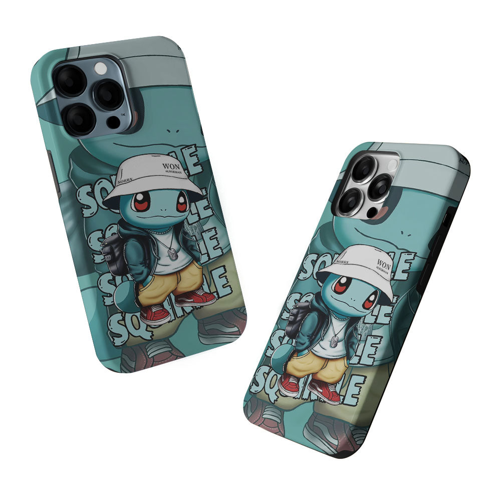 Pokemon Squirtle Cool Style 2 in 1 Tough Phone Case