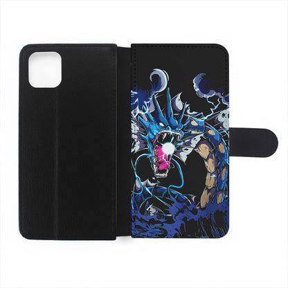 Pokemon Water Gyarados Flip Wallet Phone Case