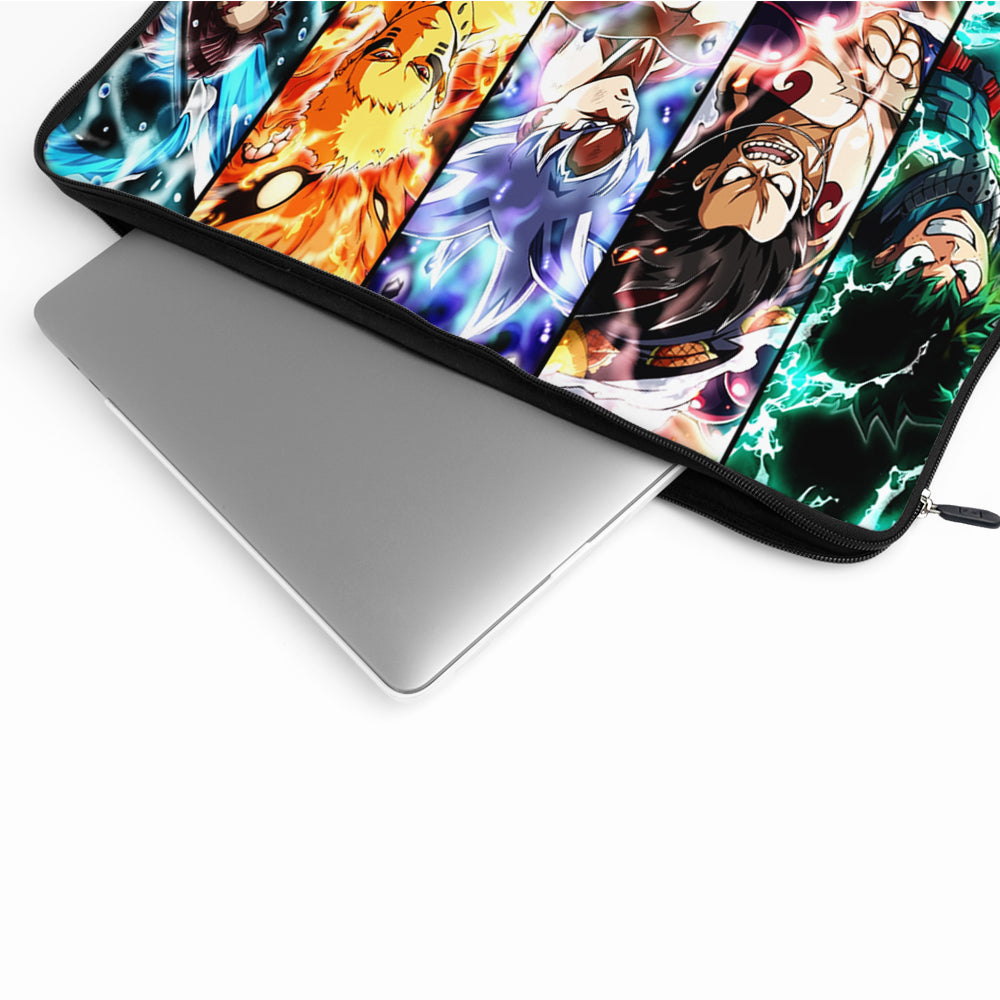 Popular Anime Main Characters Laptop Sleeve Protective Cover