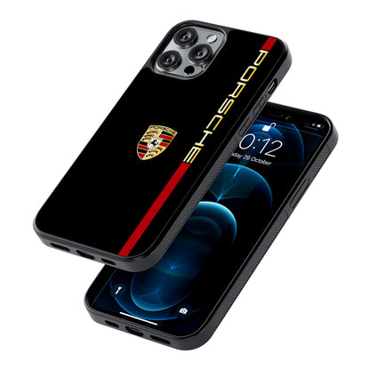 Porsche Car Logo Luxury 2D Rubber Phone Case-Oxvistore