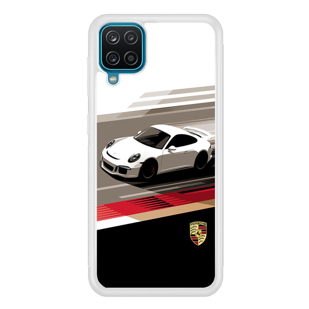 Porsche GT3 Flash Samsung Galaxy A12 Case-Oxvistore