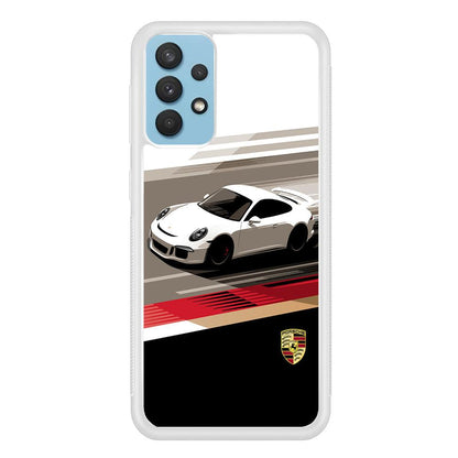 Porsche GT3 Flash Samsung Galaxy A32 Case-Oxvistore