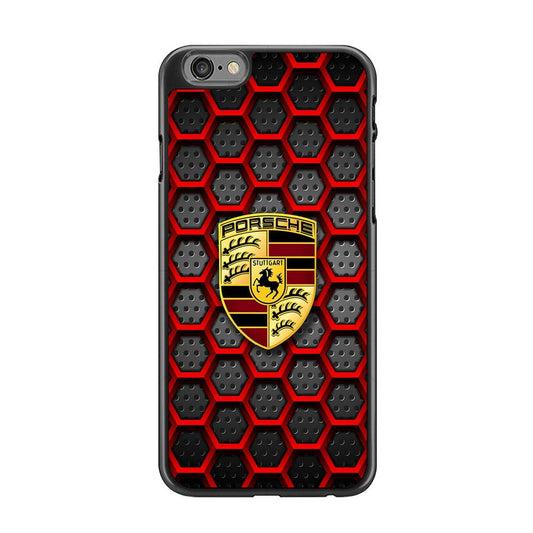 Porsche Red Hexagon iPhone 6 Plus | 6s Plus Case-Oxvistore