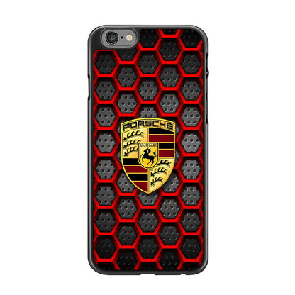 Porsche Red Hexagon iPhone 6 | 6s Case-Oxvistore