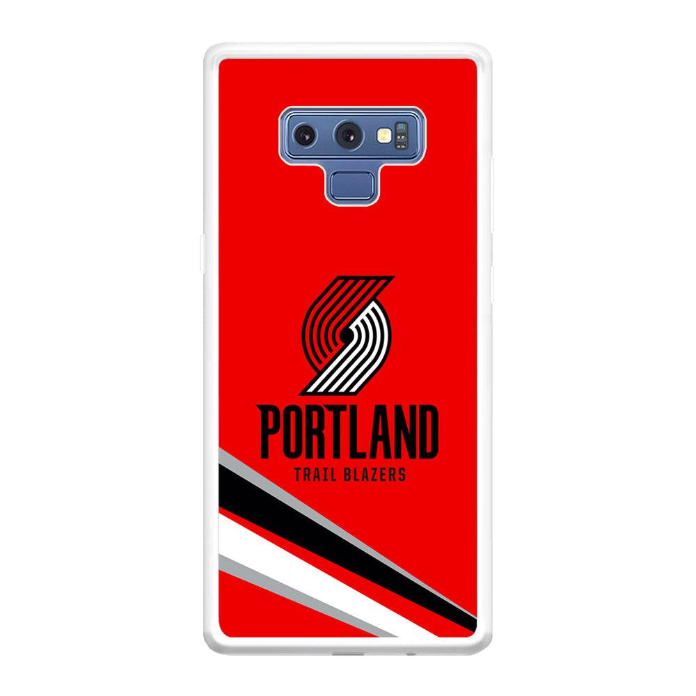 Portland Trail Blazers Alternate of Red Jersey Samsung Galaxy Note 9 Case-Oxvistore