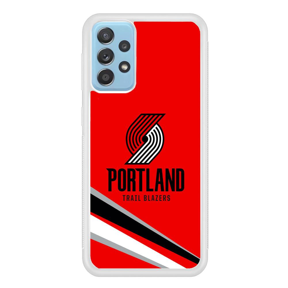 Portland Trail Blazers Alternate of Red Jersey Samsung Galaxy A72 Case-Oxvistore