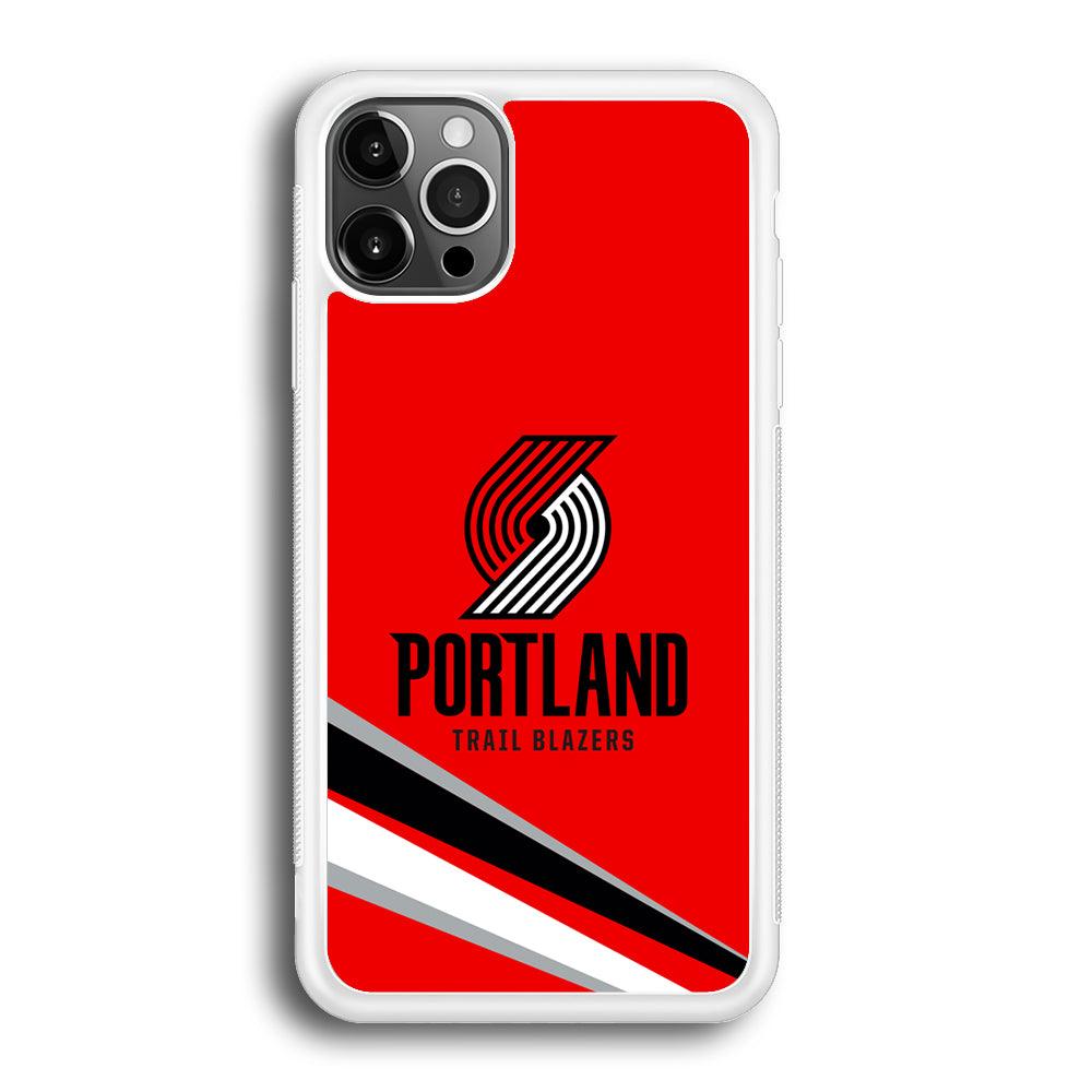 Portland Trail Blazers Alternate of Red Jersey iPhone 12 Pro Case-Oxvistore