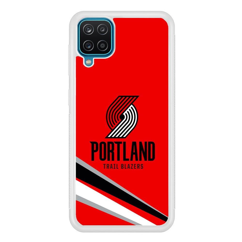 Portland Trail Blazers Alternate of Red Jersey Samsung Galaxy A12 Case-Oxvistore