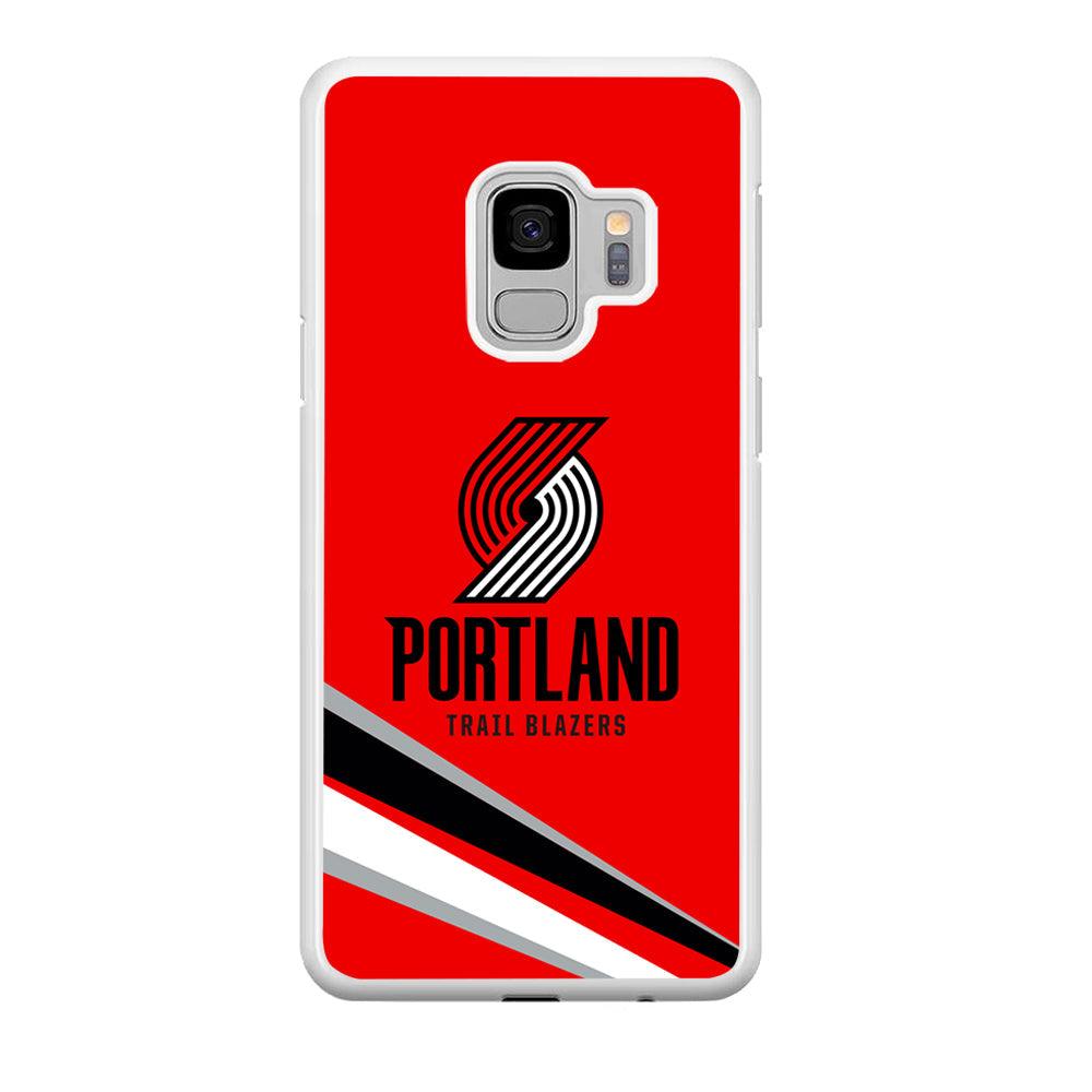 Portland Trail Blazers Alternate of Red Jersey Samsung Galaxy S9 Case-Oxvistore