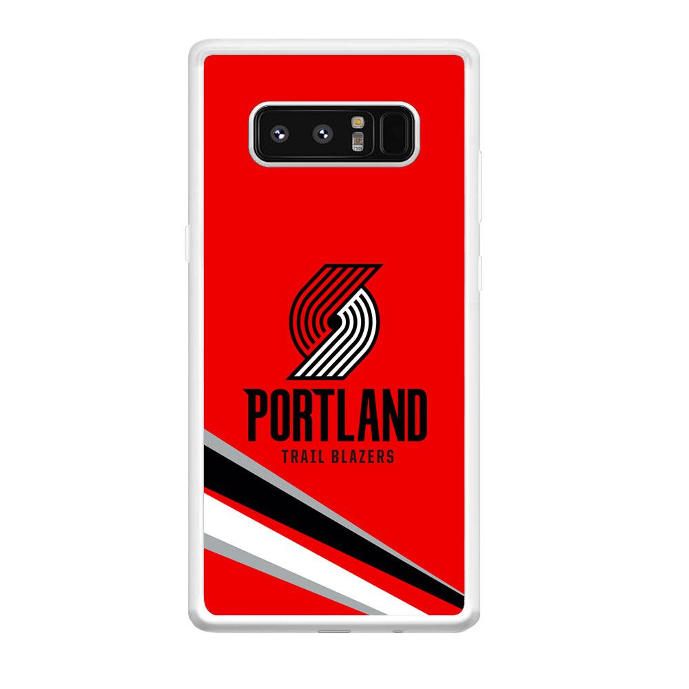 Portland Trail Blazers Alternate of Red Jersey Samsung Galaxy Note 8 Case-Oxvistore