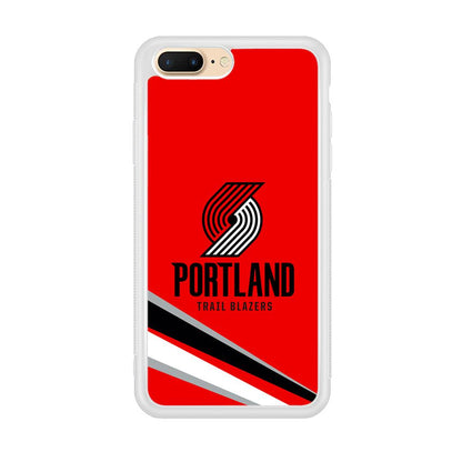 Portland Trail Blazers Alternate of Red Jersey iPhone 8 Plus Case-Oxvistore