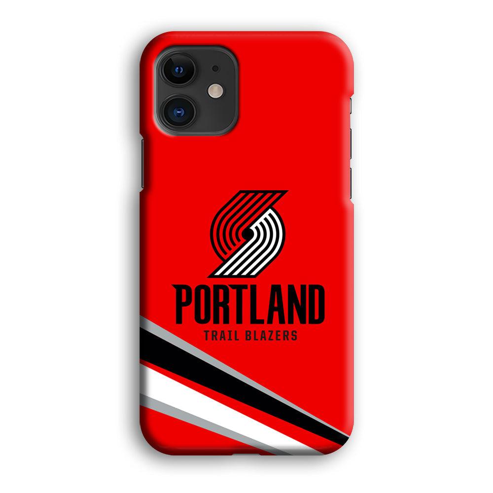 Portland Trail Blazers Alternate of Red Jersey iPhone 12 Case-Oxvistore