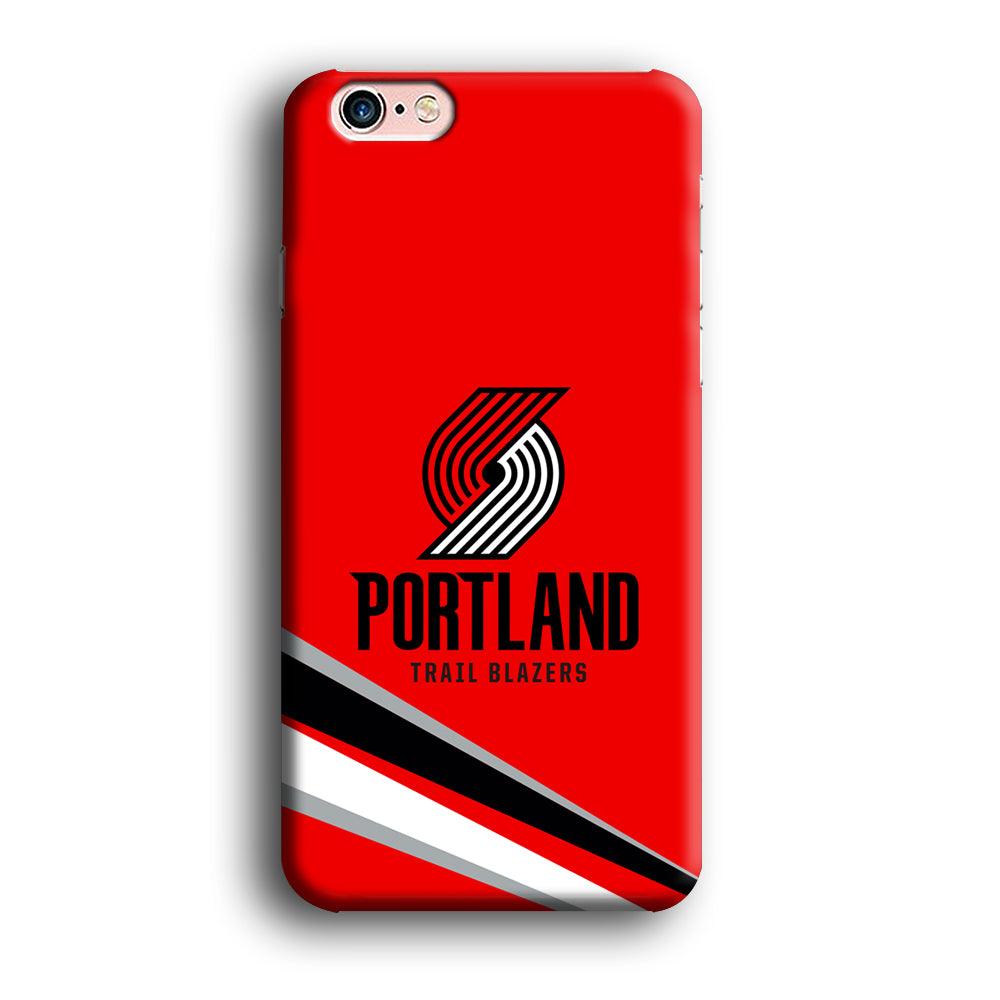 Portland Trail Blazers Alternate of Red Jersey iPhone 6 Plus | 6s Plus Case-Oxvistore