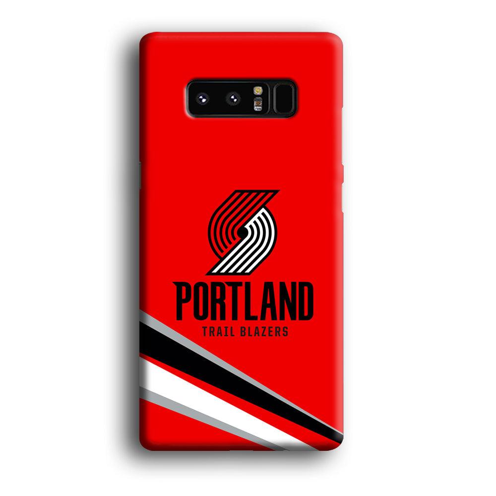 Portland Trail Blazers Alternate of Red Jersey Samsung Galaxy Note 8 Case-Oxvistore