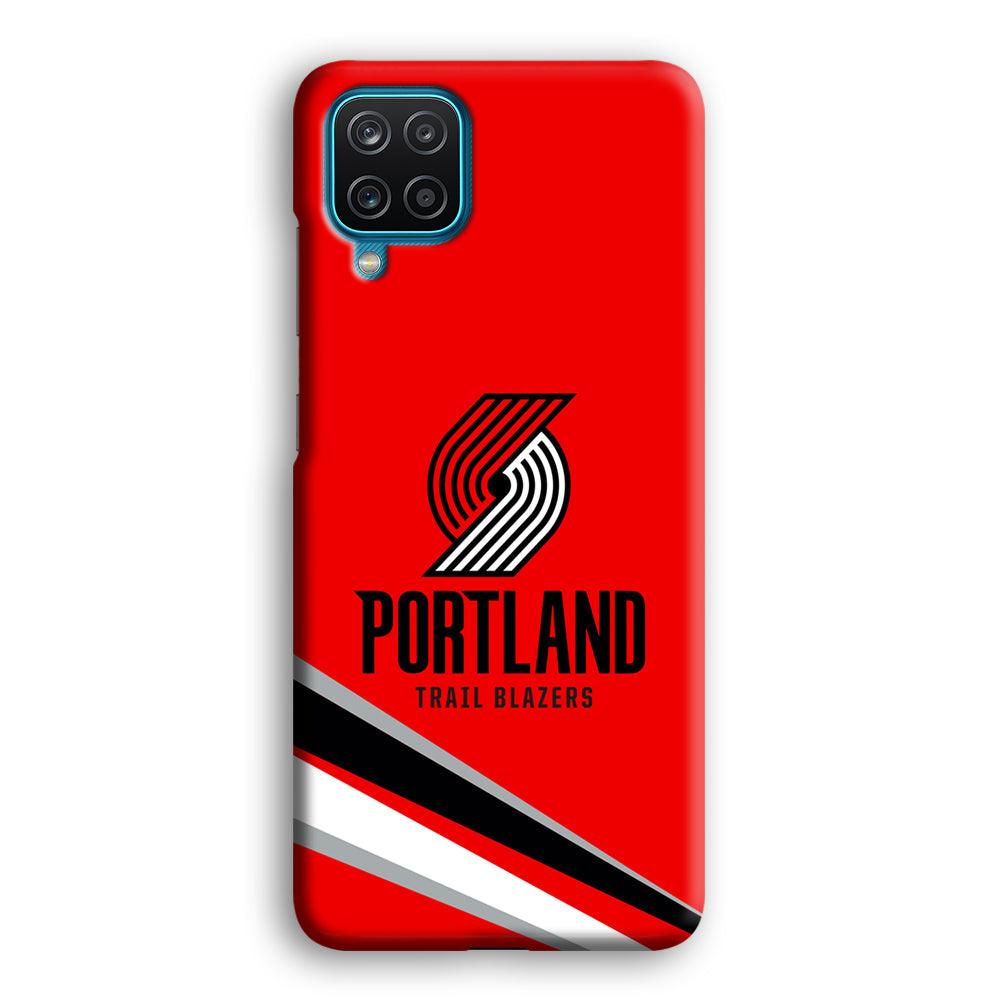 Portland Trail Blazers Alternate of Red Jersey Samsung Galaxy A12 Case-Oxvistore