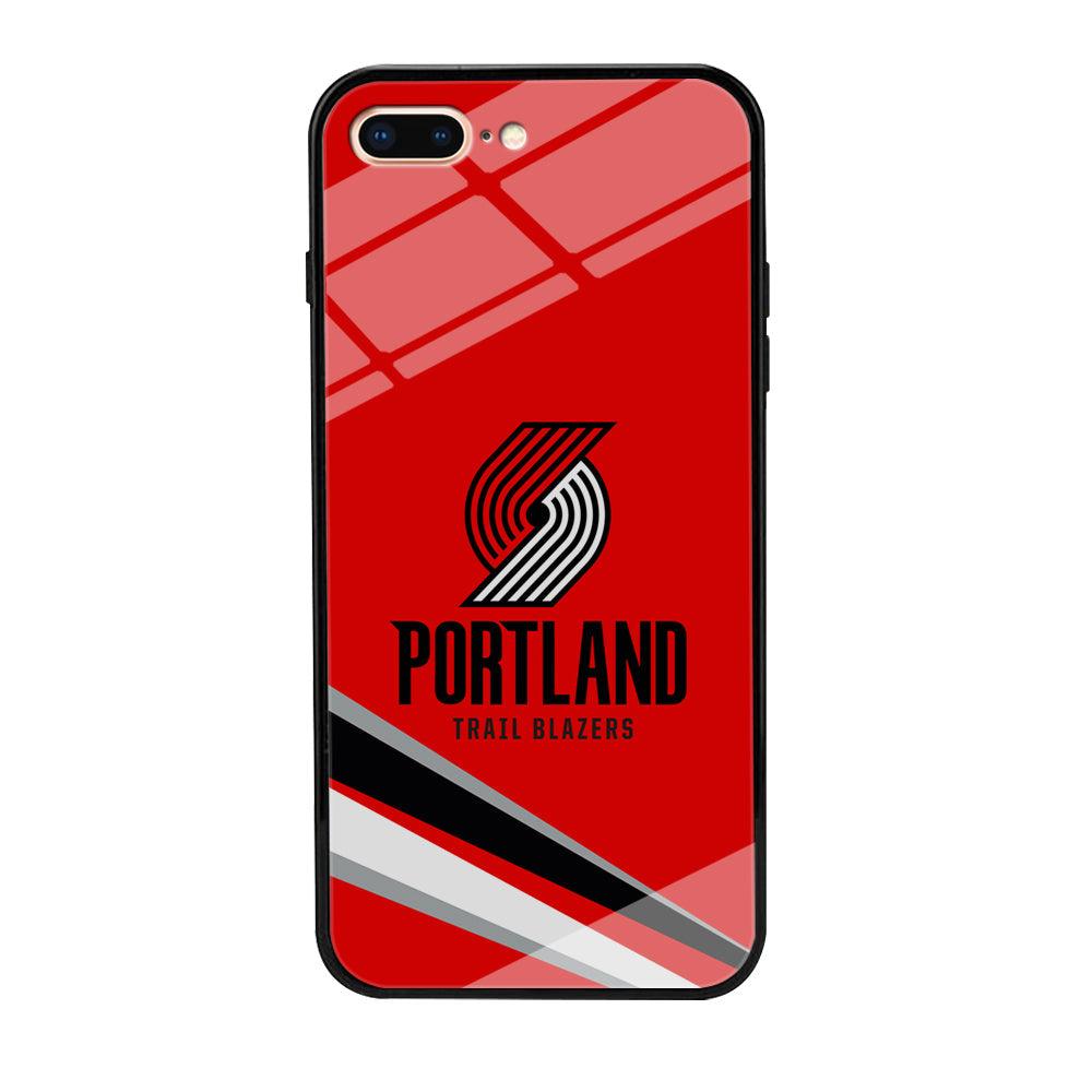 Portland Trail Blazers Alternate of Red Jersey iPhone 7 Plus Case-Oxvistore