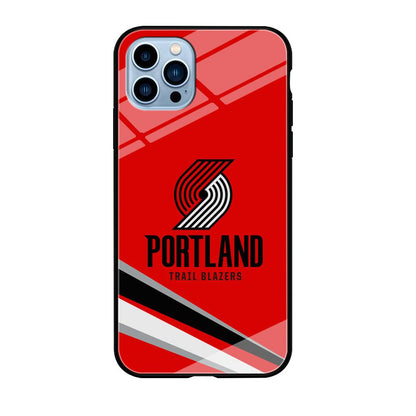 Portland Trail Blazers Alternate of Red Jersey iPhone 12 Pro Case-Oxvistore