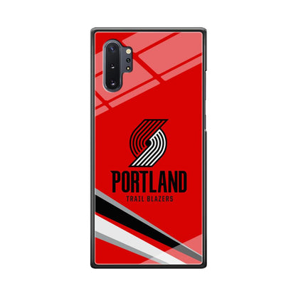 Portland Trail Blazers Alternate of Red Jersey Samsung Galaxy Note 10 Plus Case-Oxvistore