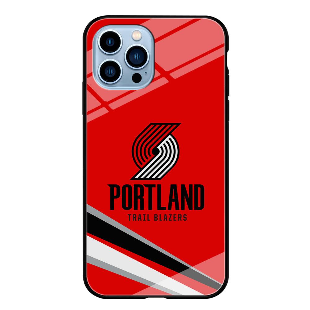 Portland Trail Blazers Alternate of Red Jersey iPhone 15 Pro Max Case-Oxvistore