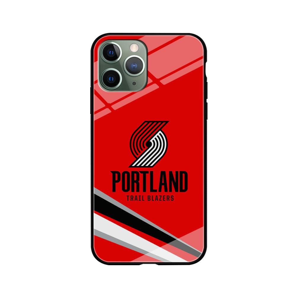 Portland Trail Blazers Alternate of Red Jersey iPhone 11 Pro Max Case-Oxvistore