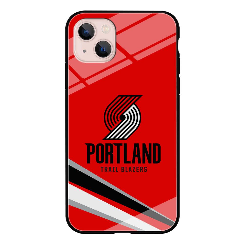 Portland Trail Blazers Alternate of Red Jersey iPhone 14 Plus Case-Oxvistore