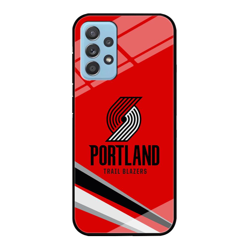 Portland Trail Blazers Alternate of Red Jersey Samsung Galaxy A52 Case-Oxvistore