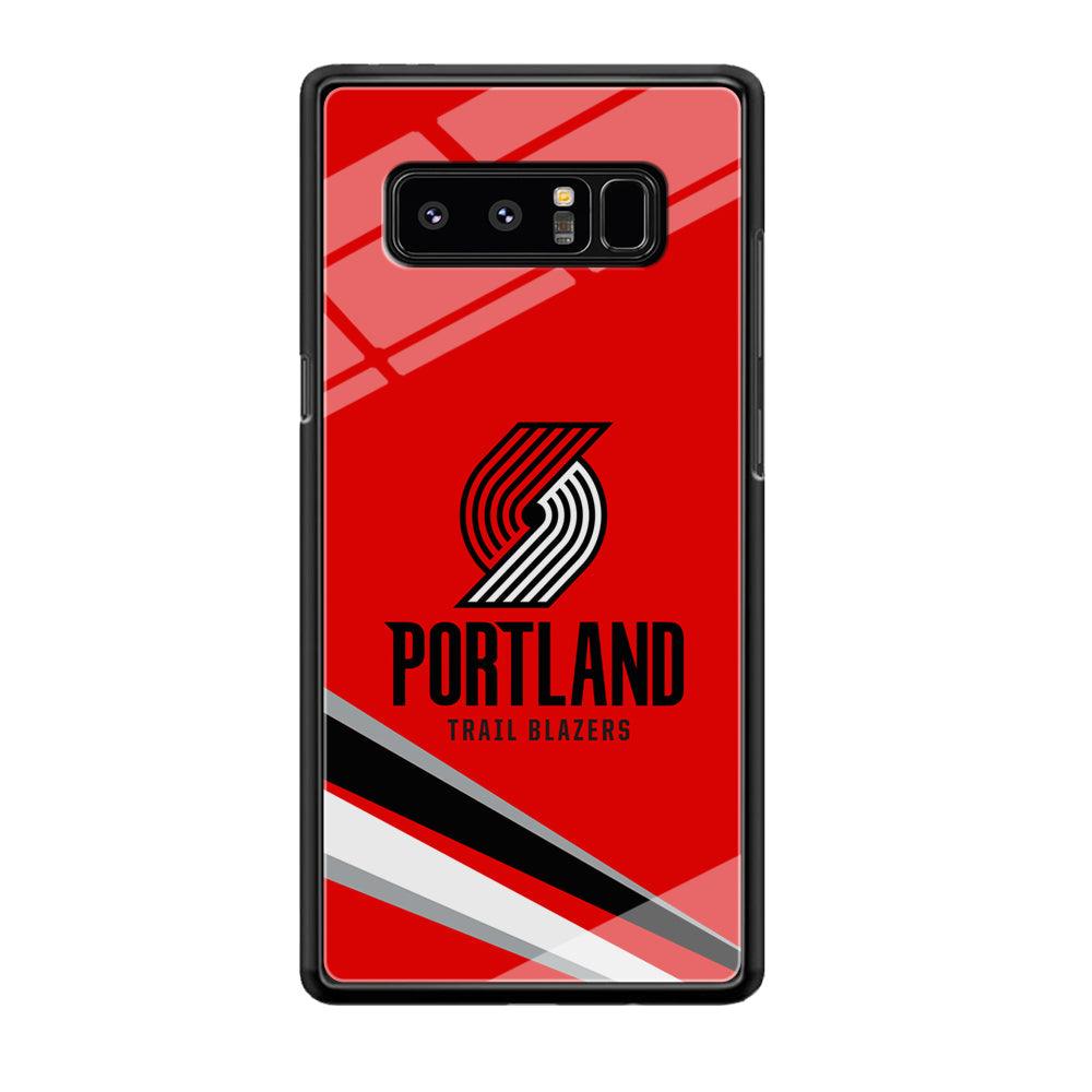 Portland Trail Blazers Alternate of Red Jersey Samsung Galaxy Note 8 Case-Oxvistore