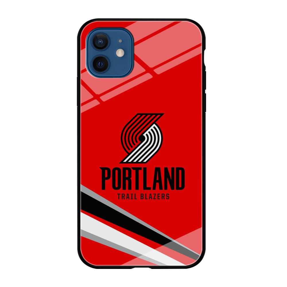 Portland Trail Blazers Alternate of Red Jersey iPhone 12 Case-Oxvistore