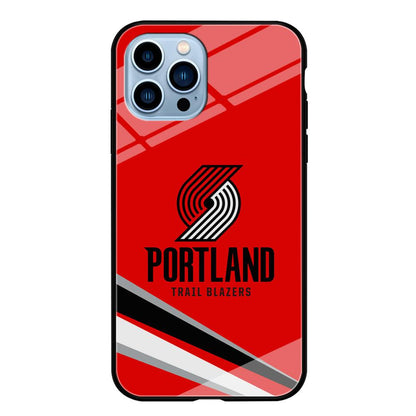 Portland Trail Blazers Alternate of Red Jersey iPhone 13 Pro Case-Oxvistore