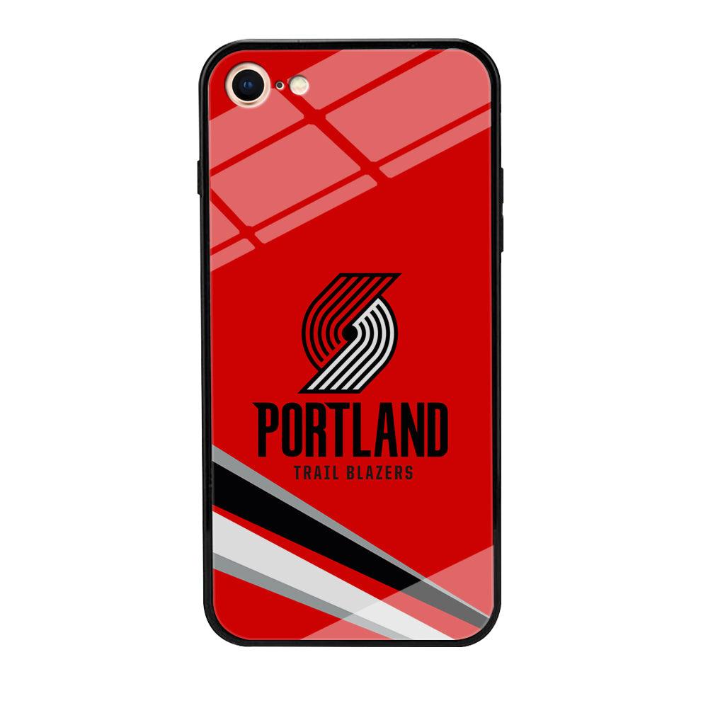 Portland Trail Blazers Alternate of Red Jersey iPhone 7 Case-Oxvistore