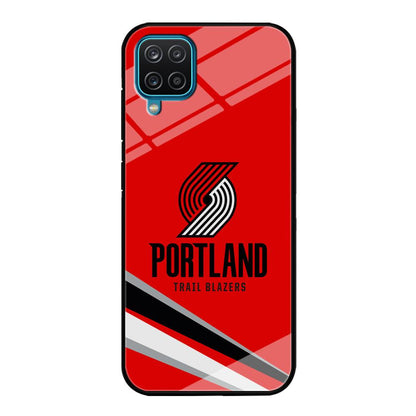 Portland Trail Blazers Alternate of Red Jersey Samsung Galaxy A12 Case-Oxvistore