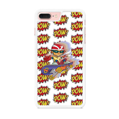 Pow Pow Skate Shadow iPhone 7 Plus Case-Oxvistore