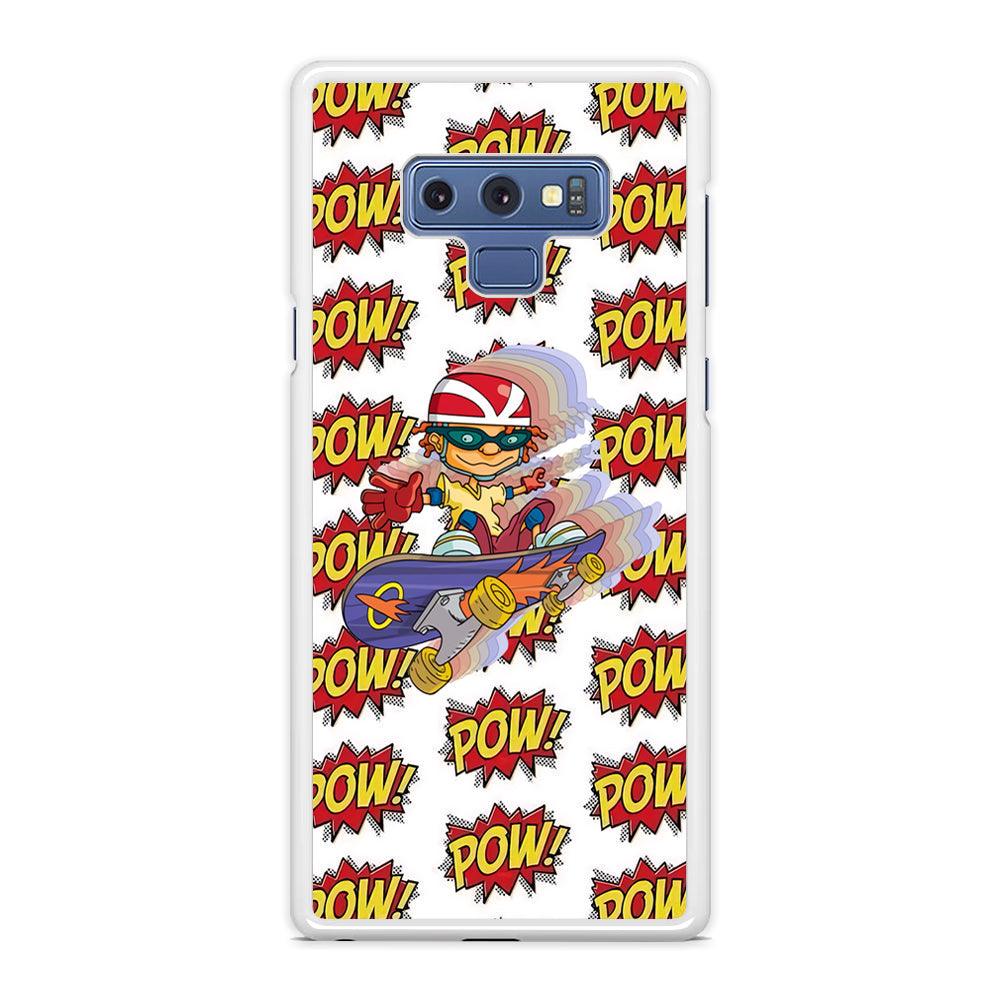 Pow Pow Skate Shadow Samsung Galaxy Note 9 Case-Oxvistore