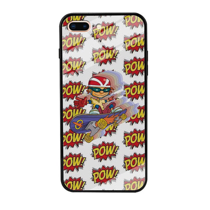 Pow Pow Skate Shadow iPhone 7 Plus Case-Oxvistore