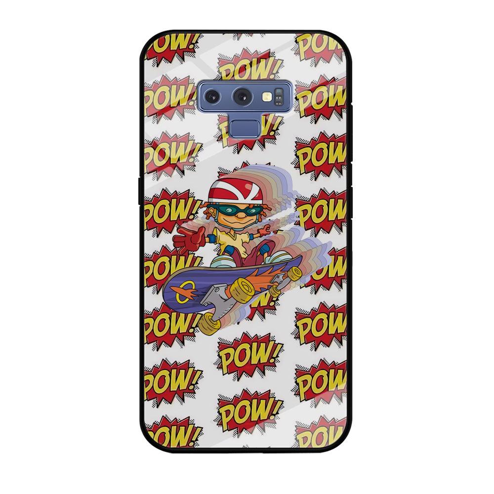 Pow Pow Skate Shadow Samsung Galaxy Note 9 Case-Oxvistore