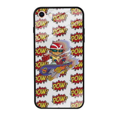 Pow Pow Skate Shadow iPhone 8 Case-Oxvistore