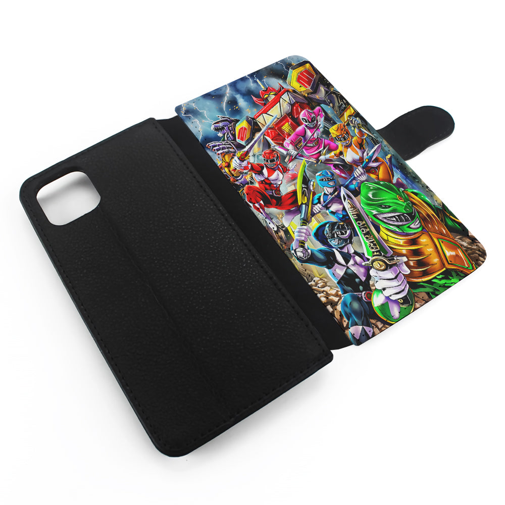 Power Rangers Squad Flip Wallet Phone Case