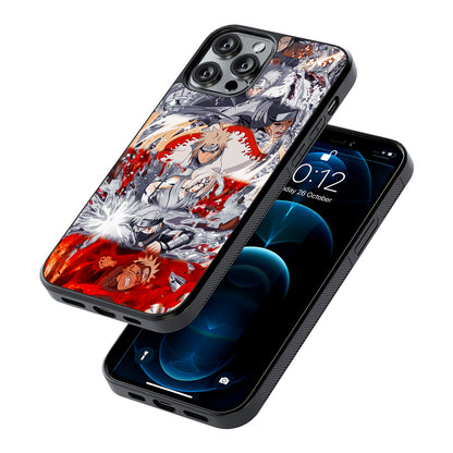 Powerful Techniques Seven Naruto Hokage 2D Rubber Phone Case