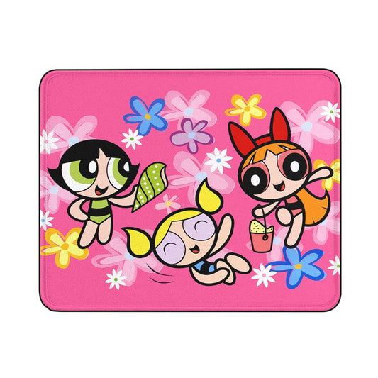 Powerpuff Girls Flower Mouse Pads-18x21 CM-Oxvistore