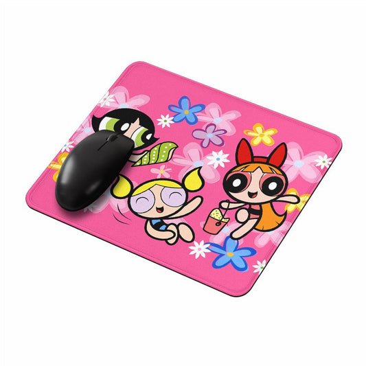 Powerpuff Girls Flower Mouse Pads-Oxvistore