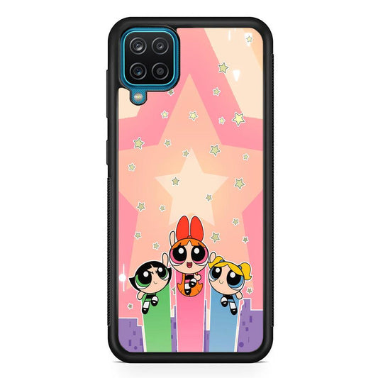 Powerpuff Girls Jump Into Universe Samsung Galaxy A12 Case-Oxvistore