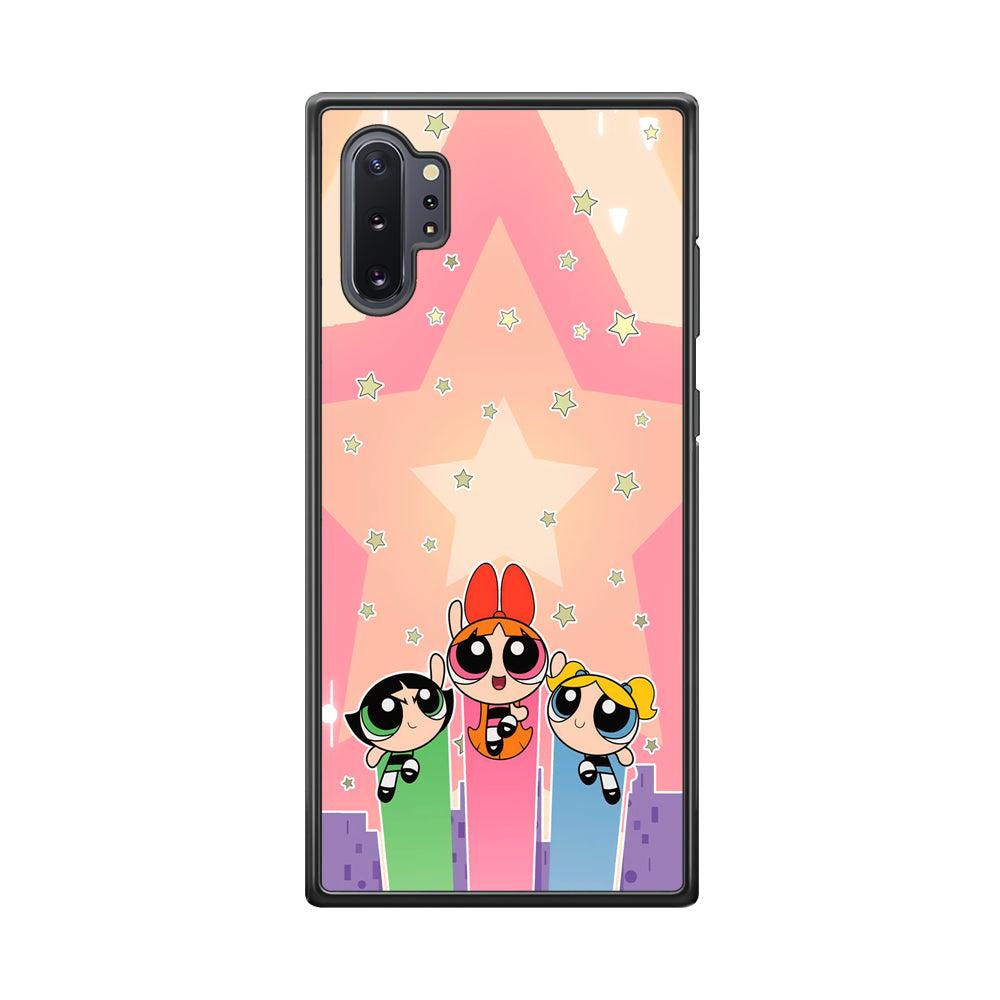 Powerpuff Girls Jump Into Universe Samsung Galaxy Note 10 Plus Case-Oxvistore