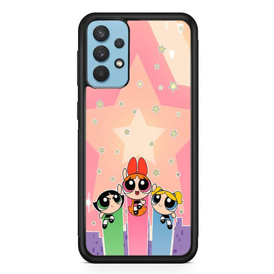 Powerpuff Girls Jump Into Universe Samsung Galaxy A32 Case-Oxvistore