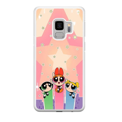 Powerpuff Girls Jump Into Universe Samsung Galaxy S9 Case-Oxvistore