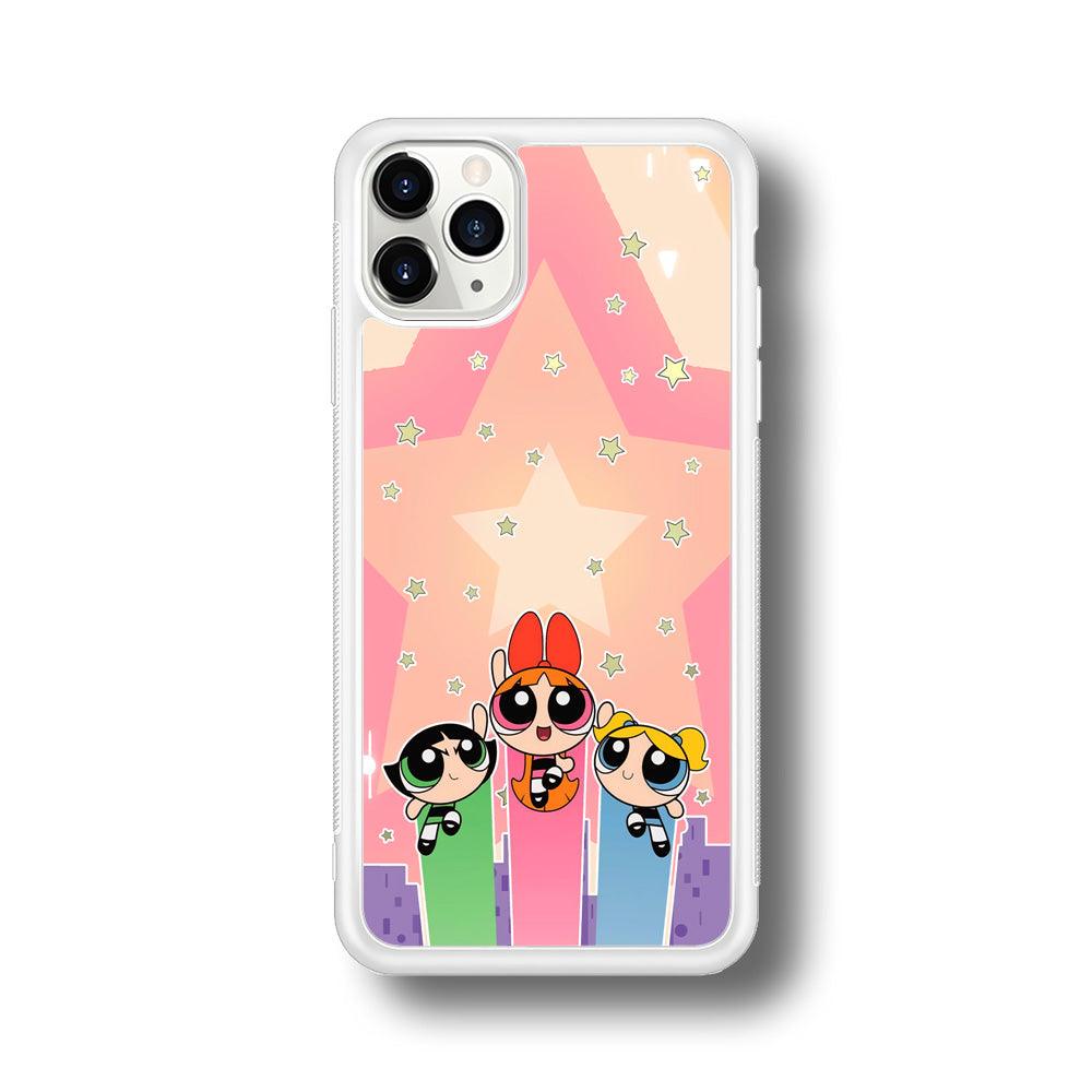 Powerpuff Girls Jump Into Universe iPhone 11 Pro Case-Oxvistore