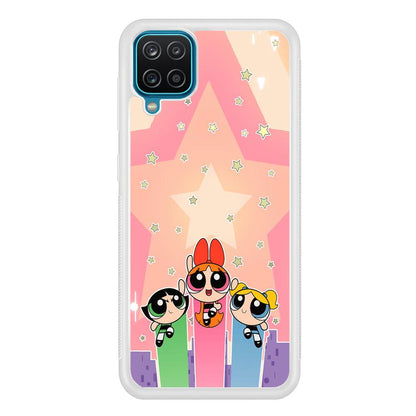 Powerpuff Girls Jump Into Universe Samsung Galaxy A12 Case-Oxvistore